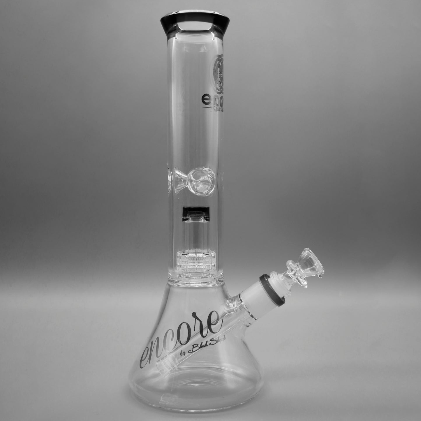 12" Encore Collection Double Chamber Matrix Perc Beaker Bong