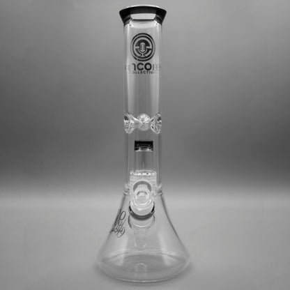 12" Encore Collection Double Chamber Matrix Perc Beaker Bong