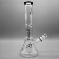 Gray — 12" Double Chamber Tree Perc Beaker (view 2)