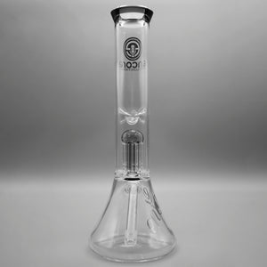 Gray — 12" Double Chamber Tree Perc Beaker (view 3)