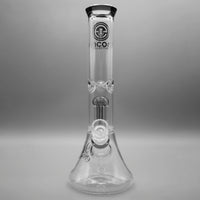 Gray — 12" Double Chamber Tree Perc Beaker (view 4)