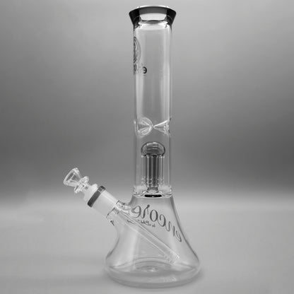 Gray — 12" Double Chamber Tree Perc Beaker (view 5)