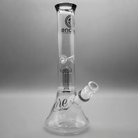 Gray — 12" Double Chamber Tree Perc Beaker (view 1)