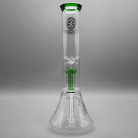 Green — 12" Double Chamber Tree Perc Beaker (view 3)