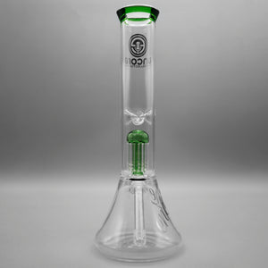 Green — 12" Double Chamber Tree Perc Beaker (view 3)