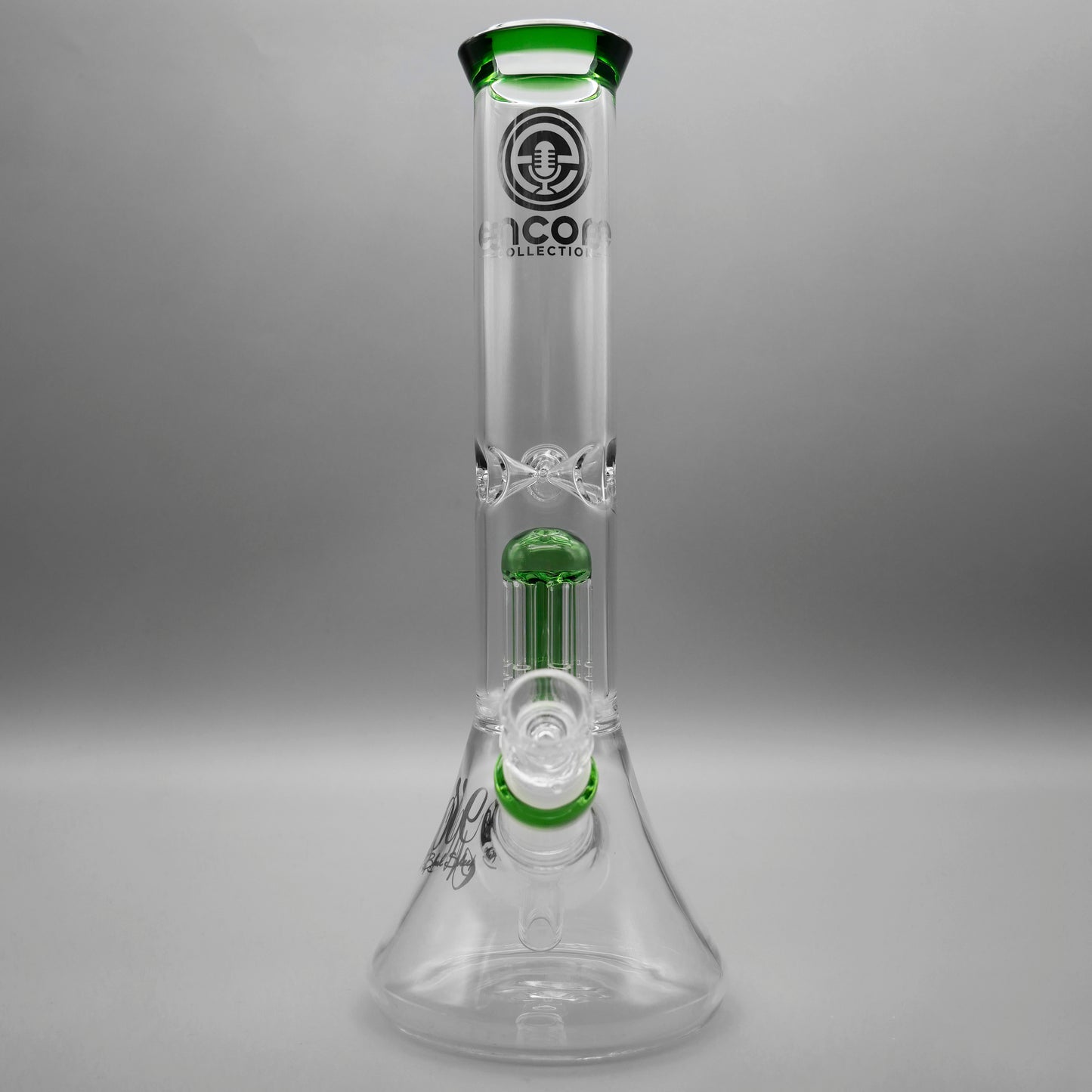 Green — 12" Double Chamber Tree Perc Beaker (view 5)