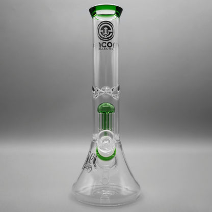 Green — 12" Double Chamber Tree Perc Beaker (view 5)
