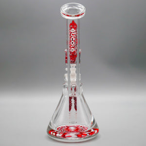 Red — 9.5" Wubbling Pounder Bubbler (view 2)
