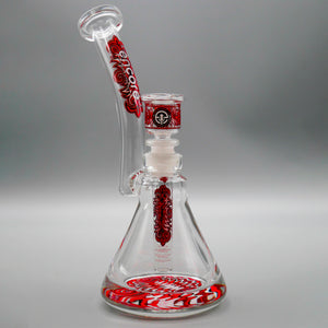 Red — 9.5" Wubbling Pounder Bubbler (view 4)
