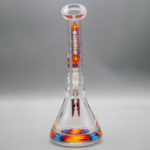 Fire — 9.5" Wubbling Pounder Bubbler (view 2)