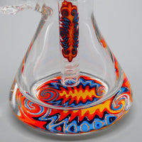 Fire — 9.5" Wubbling Pounder Bubbler (view 5)