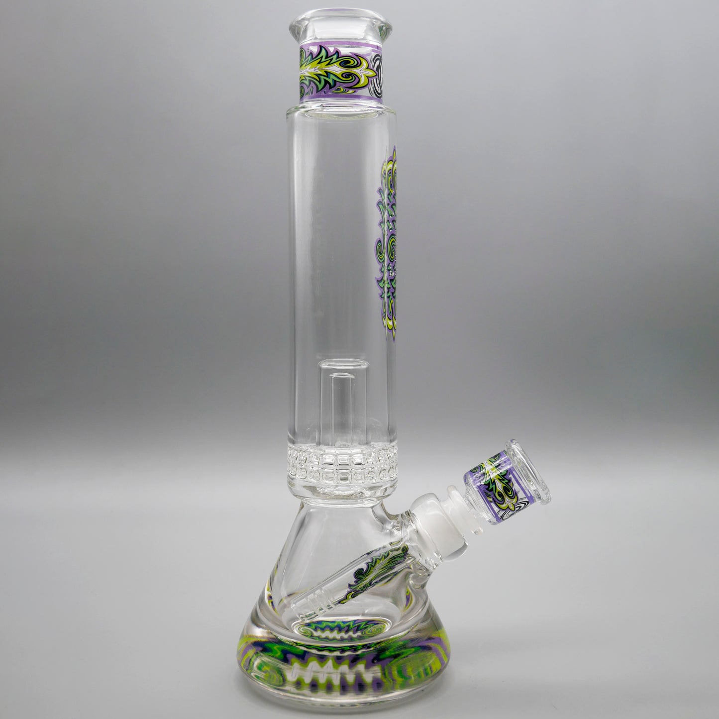 12" Encore Collection Unbreakable Perc Pounder Beaker Bong