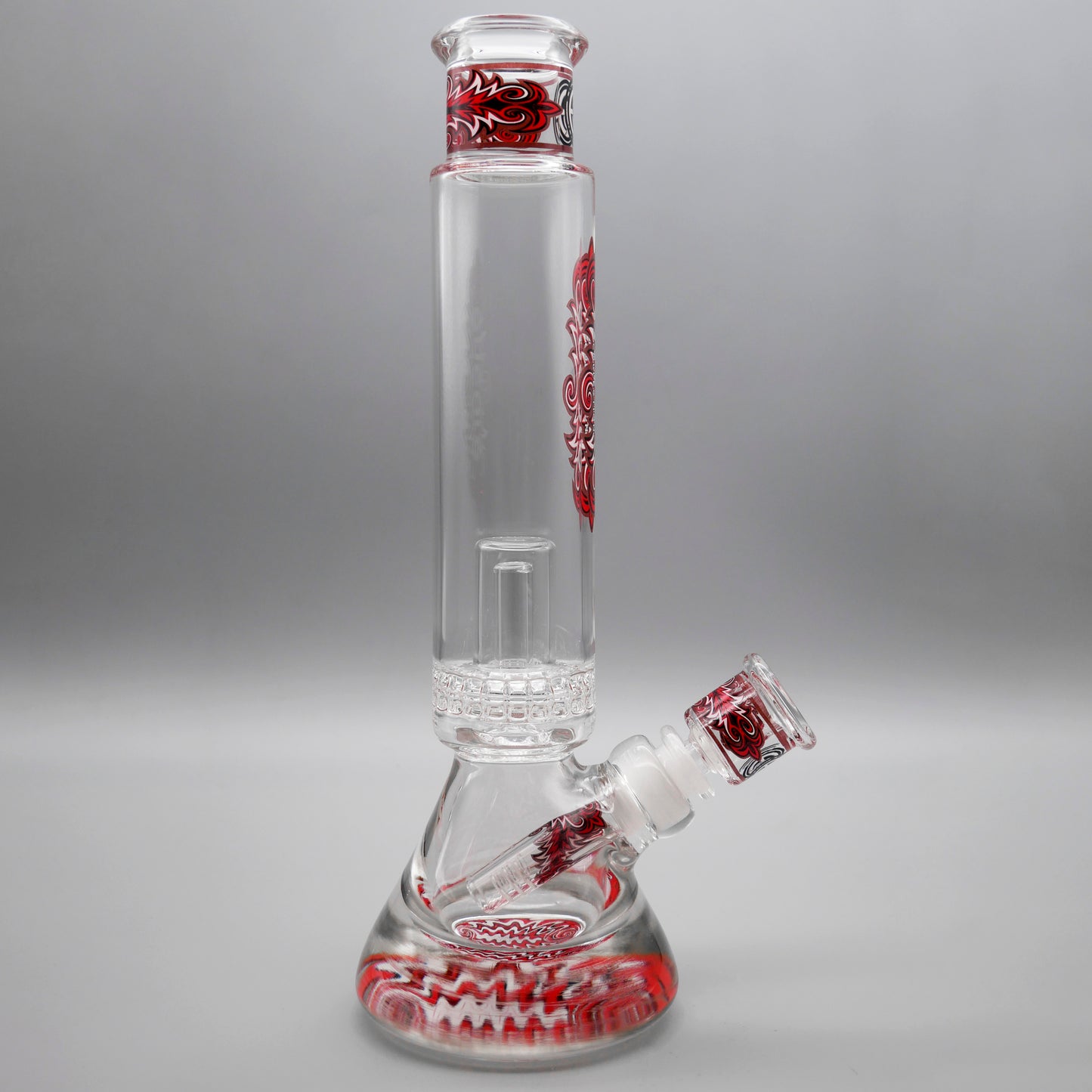 12" Encore Collection Unbreakable Perc Pounder Beaker Bong