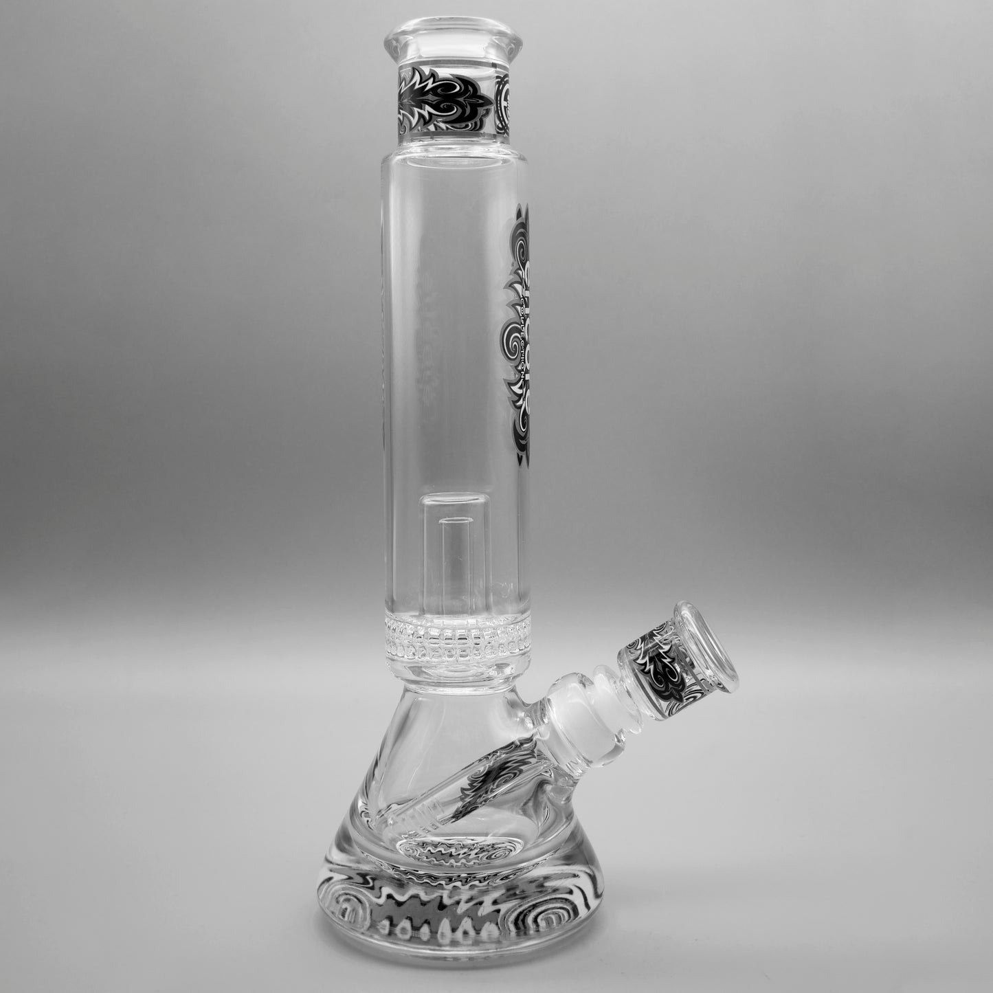 12" Encore Collection Unbreakable Perc Pounder Beaker Bong