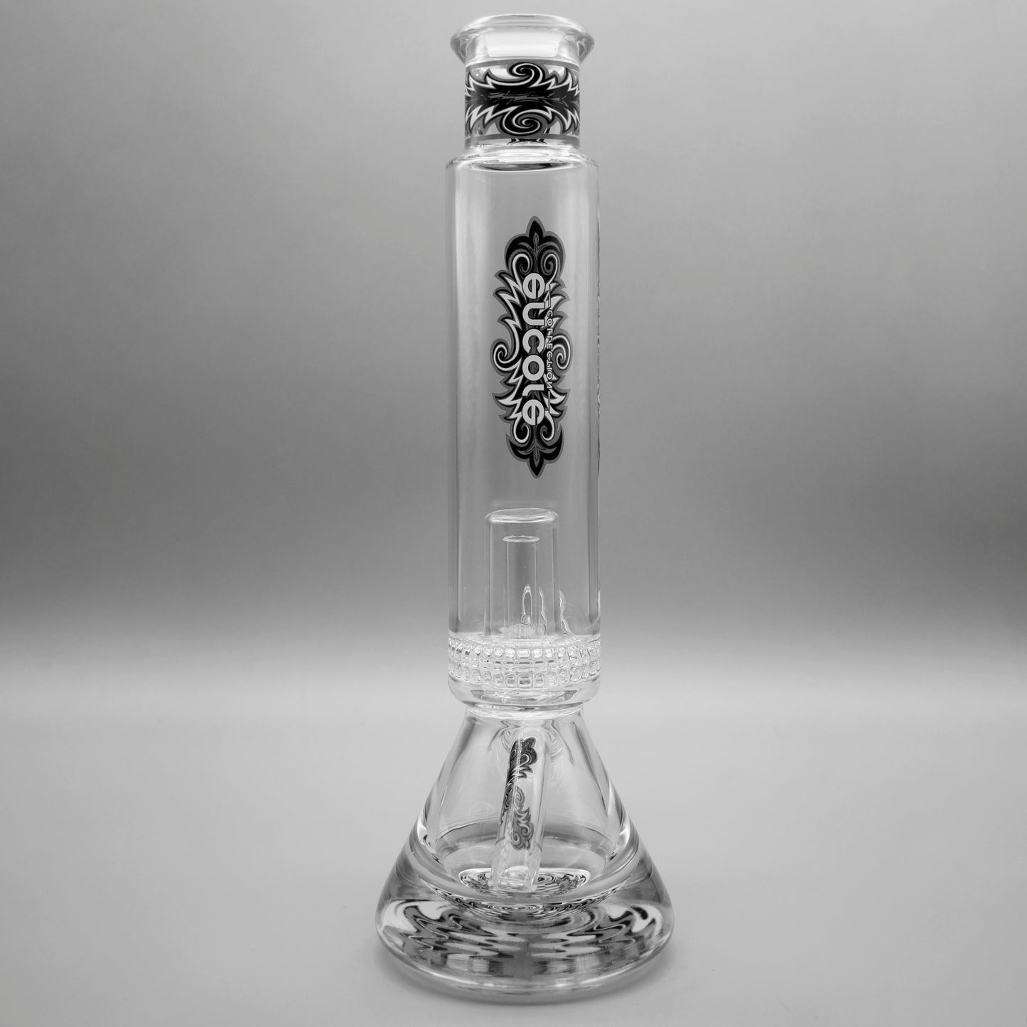 12" Encore Collection Unbreakable Perc Pounder Beaker Bong