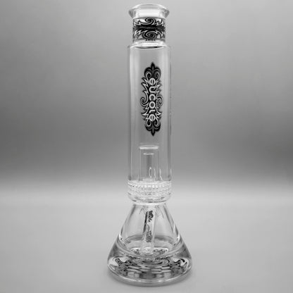 12" Encore Collection Unbreakable Perc Pounder Beaker Bong