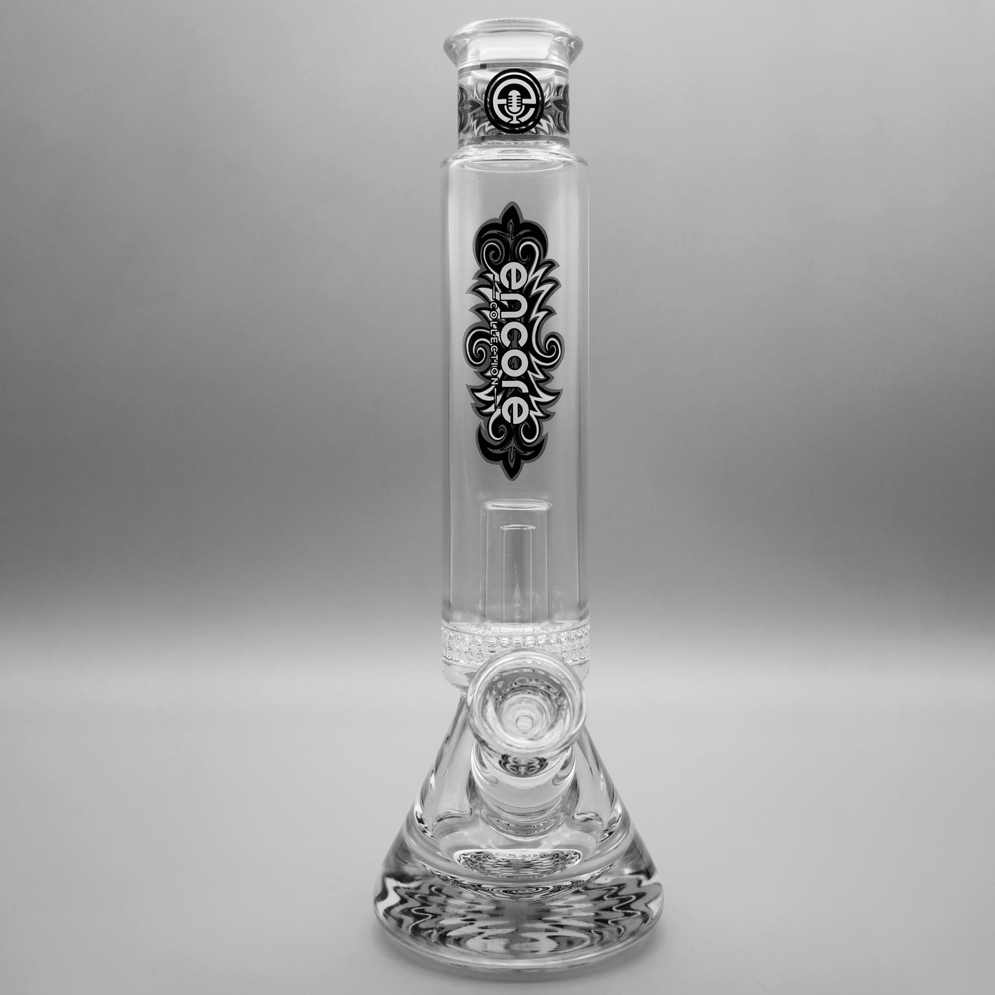 12" Encore Collection Unbreakable Perc Pounder Beaker Bong