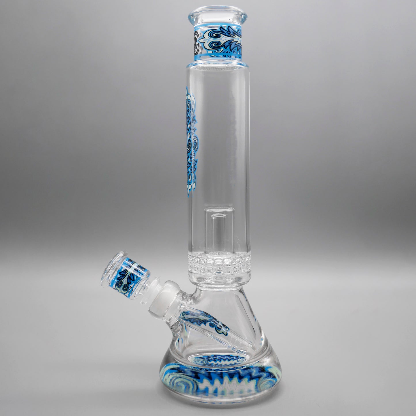 12" Encore Collection Unbreakable Perc Pounder Beaker Bong