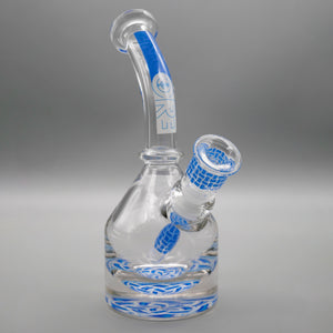 Basket Blue — Lazy Henny Basketweave (view 1)