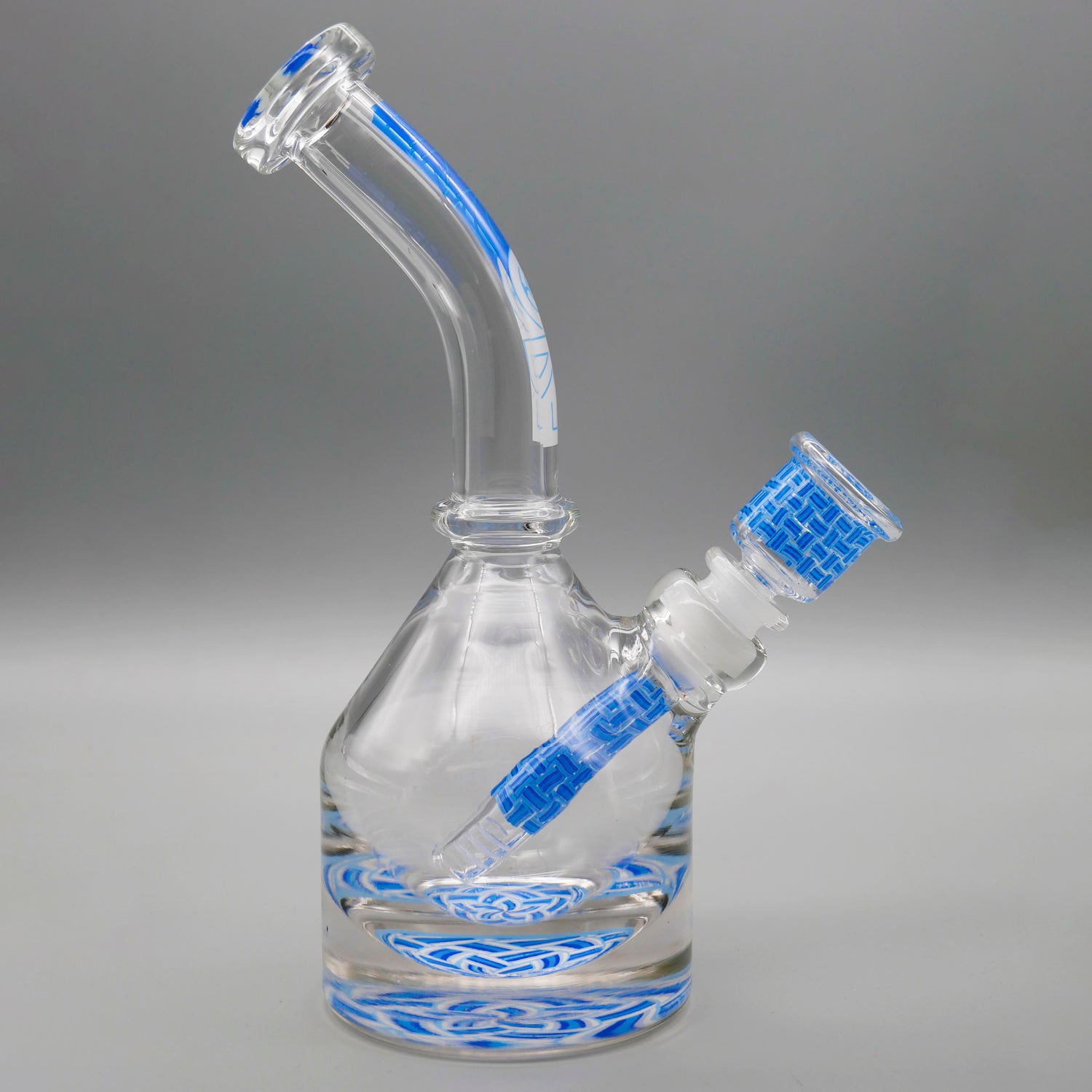Basket Blue — Lazy Henny Basketweave (view 2)