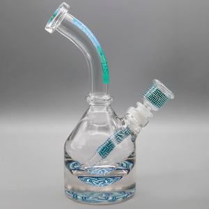 Basket Cyan — Lazy Henny Basketweave (view 5)