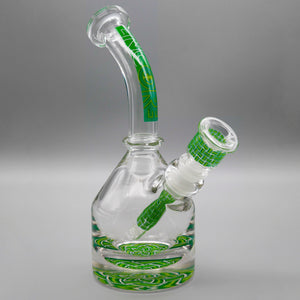 Basket Green — Lazy Henny Basketweave (view 1)