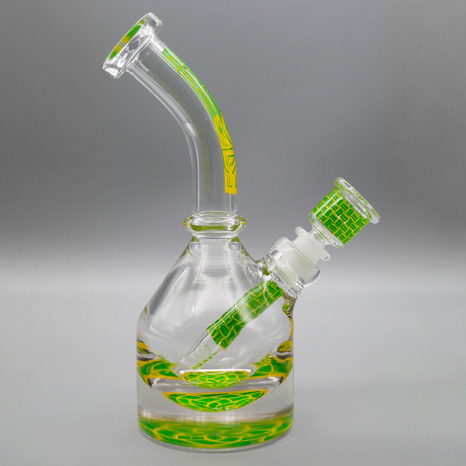 Basket Yellow — Lazy Henny Basketweave (view 1)