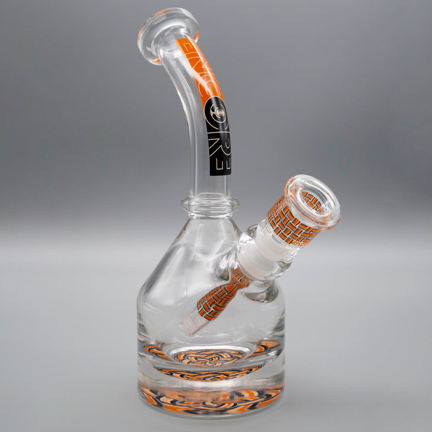 Basket Orange — Lazy Henny Basketweave (view 1)