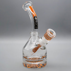 Basket Orange — Lazy Henny Basketweave (view 1)