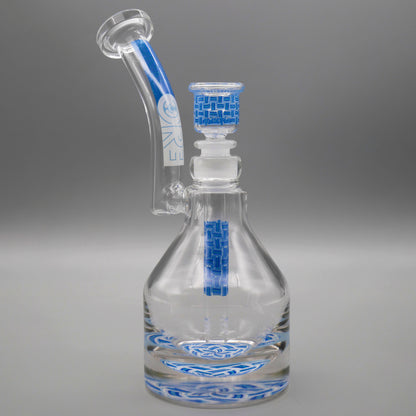 9" Encore Collection Basketweave Henny Pounder Bubbler Bong