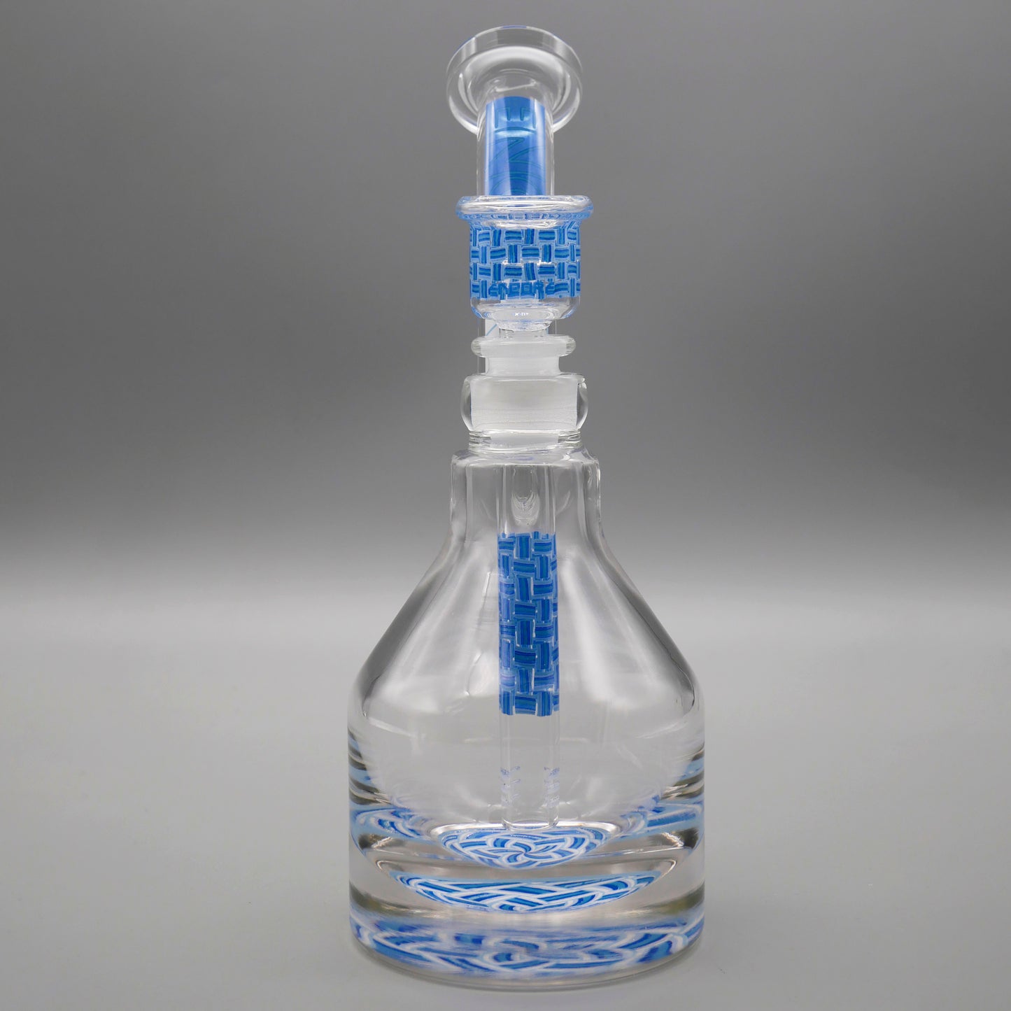 9" Encore Collection Basketweave Henny Pounder Bubbler Bong