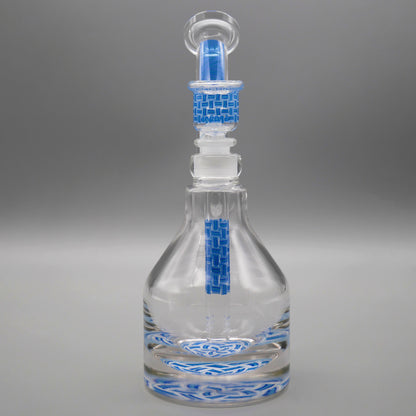 9" Encore Collection Basketweave Henny Pounder Bubbler Bong