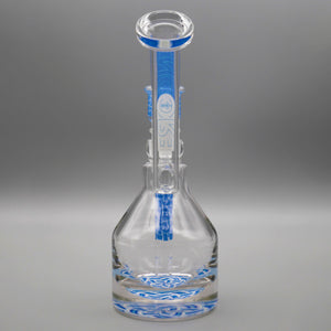 Basket Blue — Basketweave Henny Pounder Bubbler (view 4)