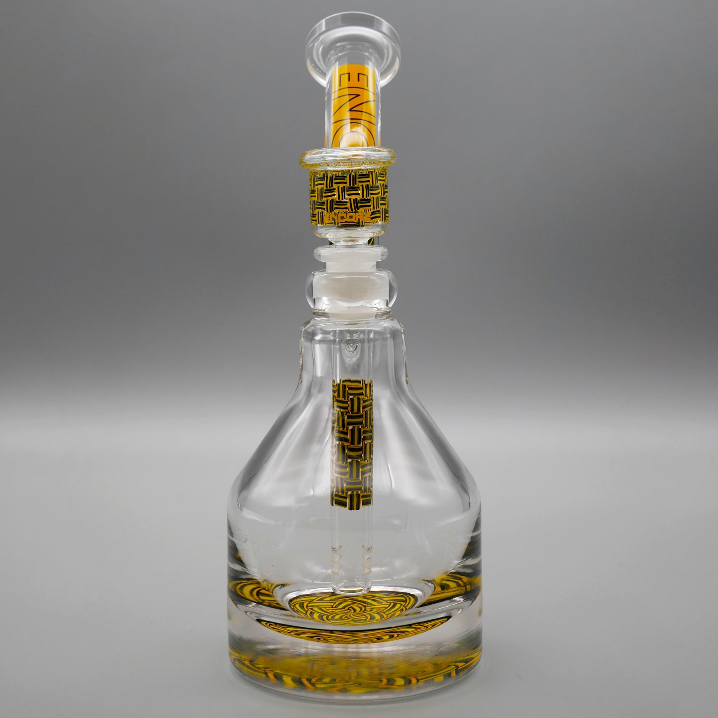 9" Encore Collection Basketweave Henny Pounder Bubbler Bong