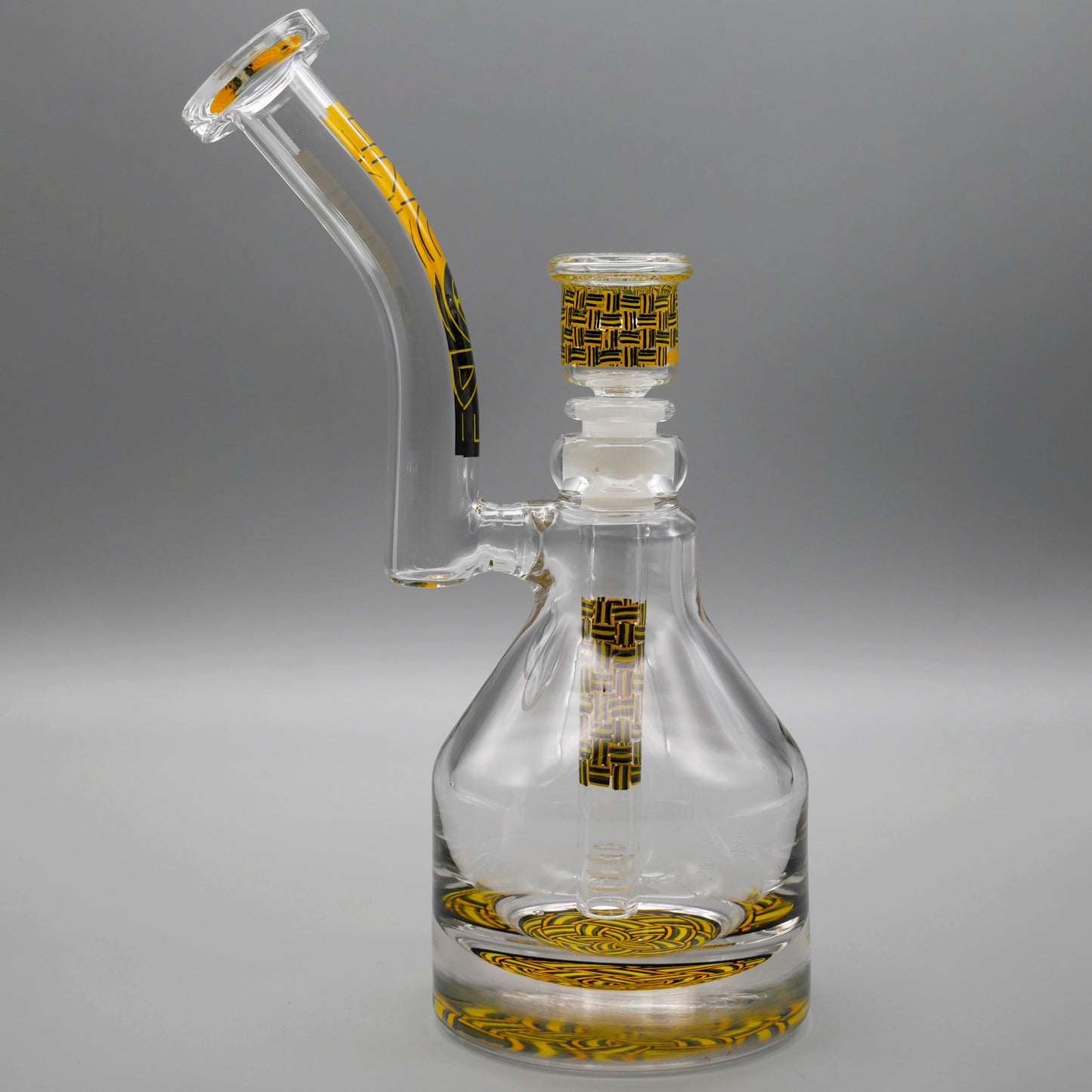 9" Encore Collection Basketweave Henny Pounder Bubbler Bong
