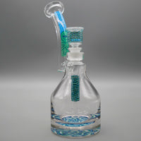 Basket Cyan — Basketweave Henny Pounder Bubbler (view 1)