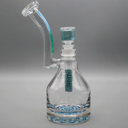 9" Encore Collection Basketweave Henny Pounder Bubbler Bong