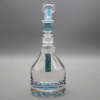 Basket Cyan — Basketweave Henny Pounder Bubbler (view 5)