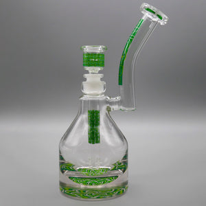 Basket Green — Basketweave Henny Pounder Bubbler (view 3)