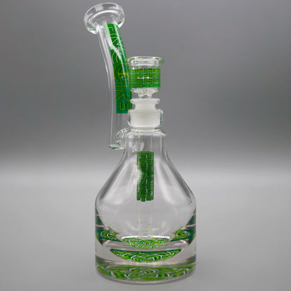 9" Encore Collection Basketweave Henny Pounder Bubbler Bong