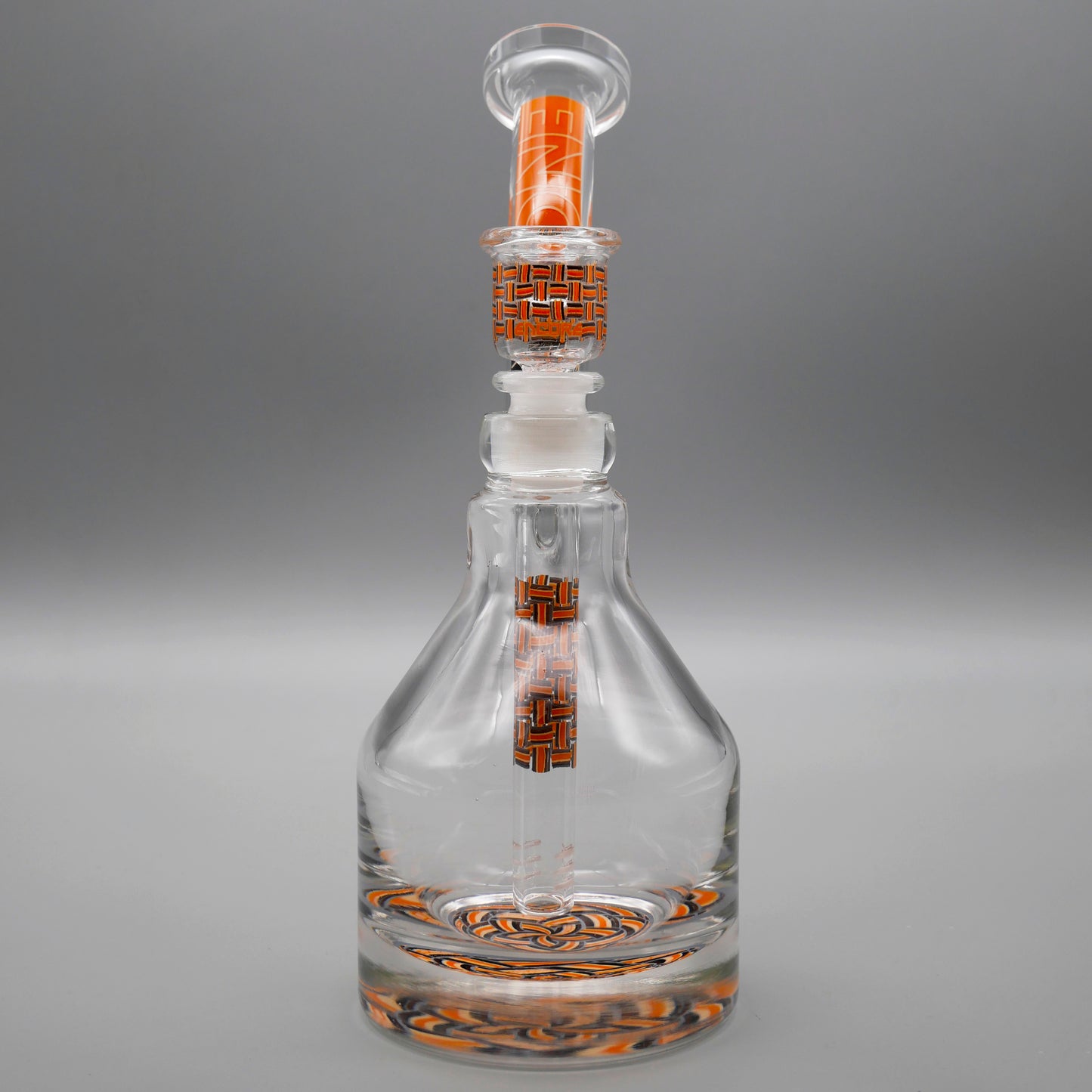 9" Encore Collection Basketweave Henny Pounder Bubbler Bong