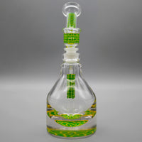 Basket Yellow — Basketweave Henny Pounder Bubbler (view 2)