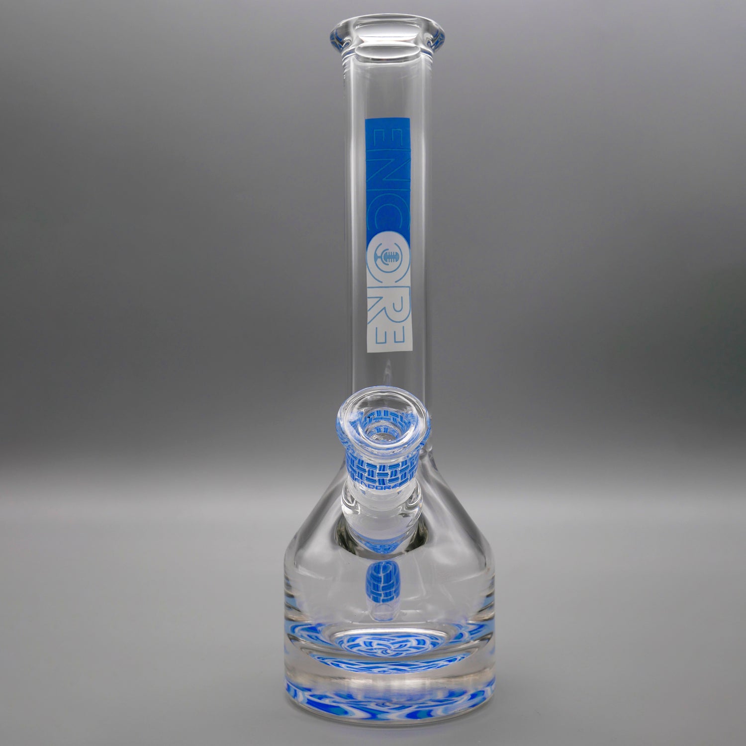 Basket Blue — 11" Basketweave Henny Pounder (view 2)