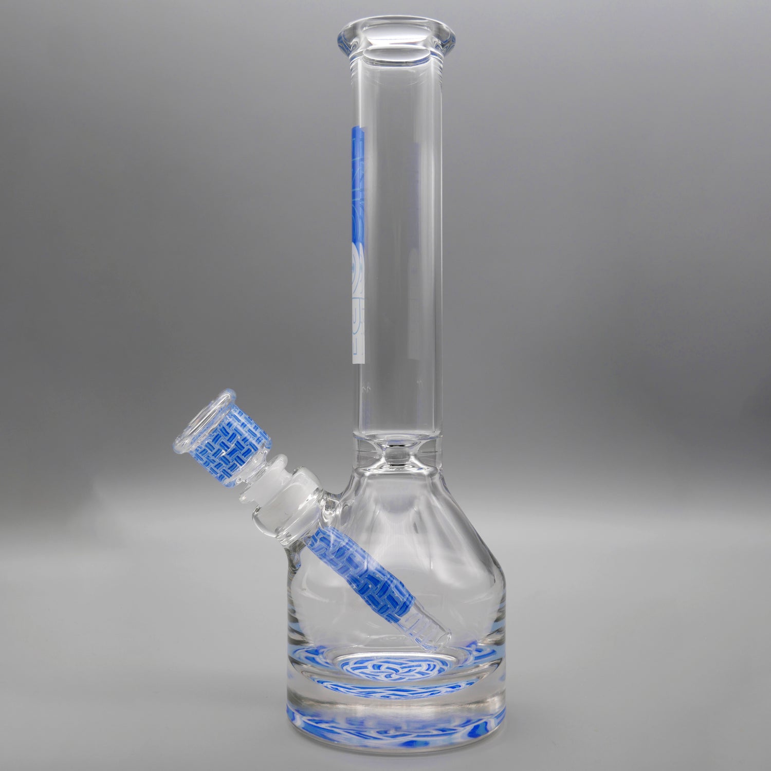 Basket Blue — 11" Basketweave Henny Pounder (view 3)
