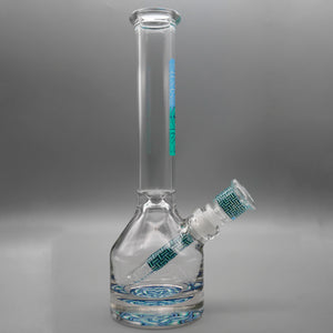 Basket Cyan — 11" Basketweave Henny Pounder (view 1)