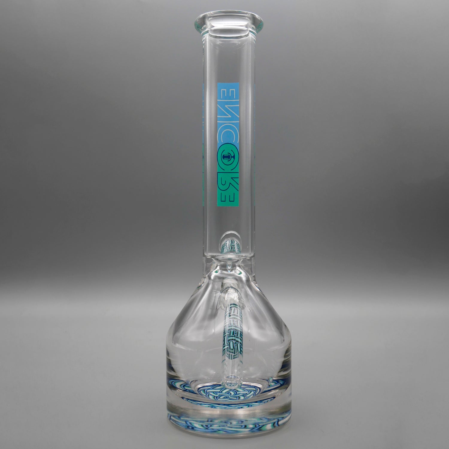 Basket Cyan — 11" Basketweave Henny Pounder (view 4)
