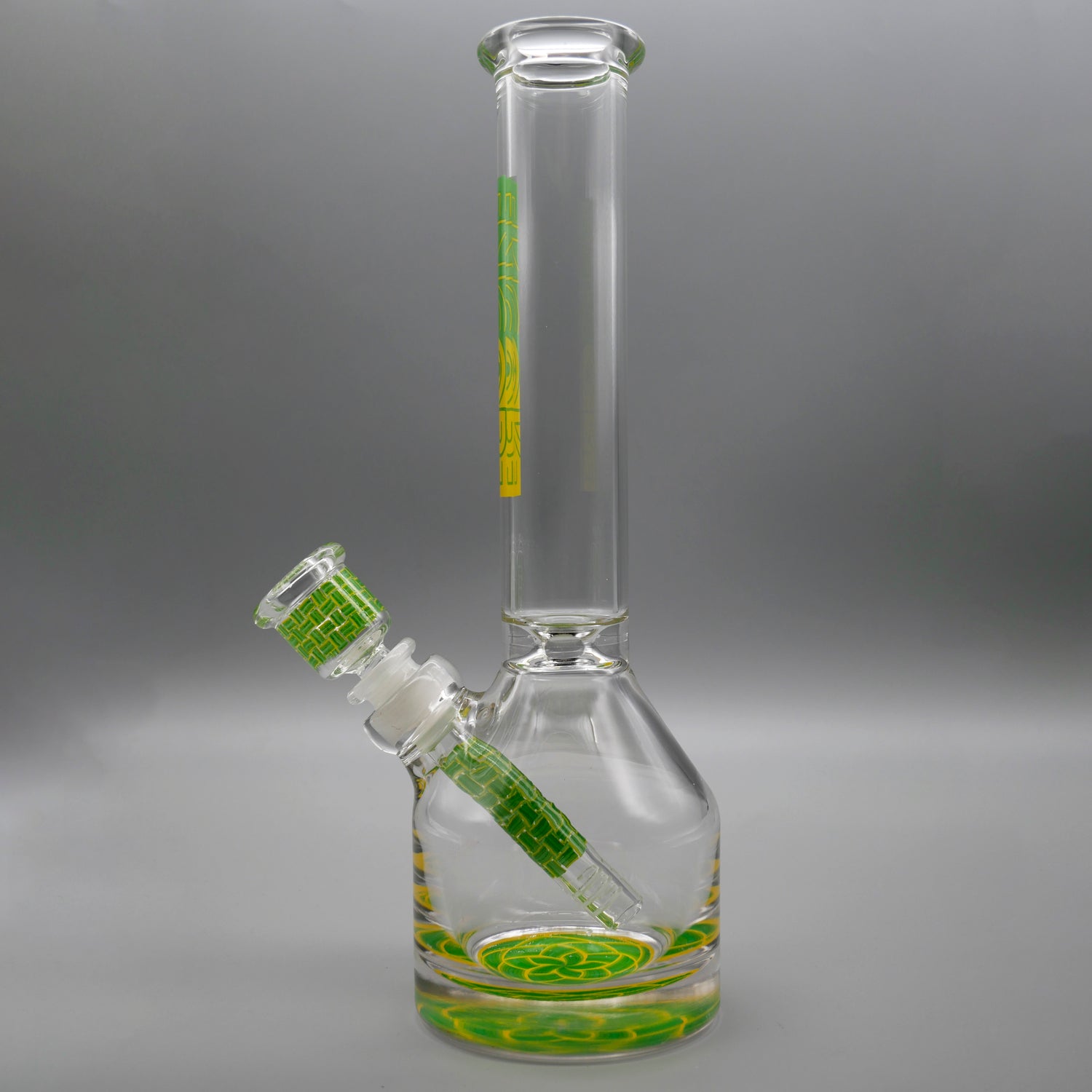 Basket Yellow — 11" Basketweave Henny Pounder (view 3)