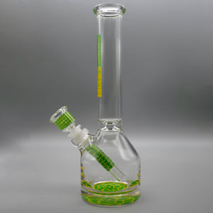 Basket Yellow — 11" Basketweave Henny Pounder (view 3)