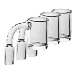 Solid Quartz Gavel Banger with Beveled Top 3 PACK