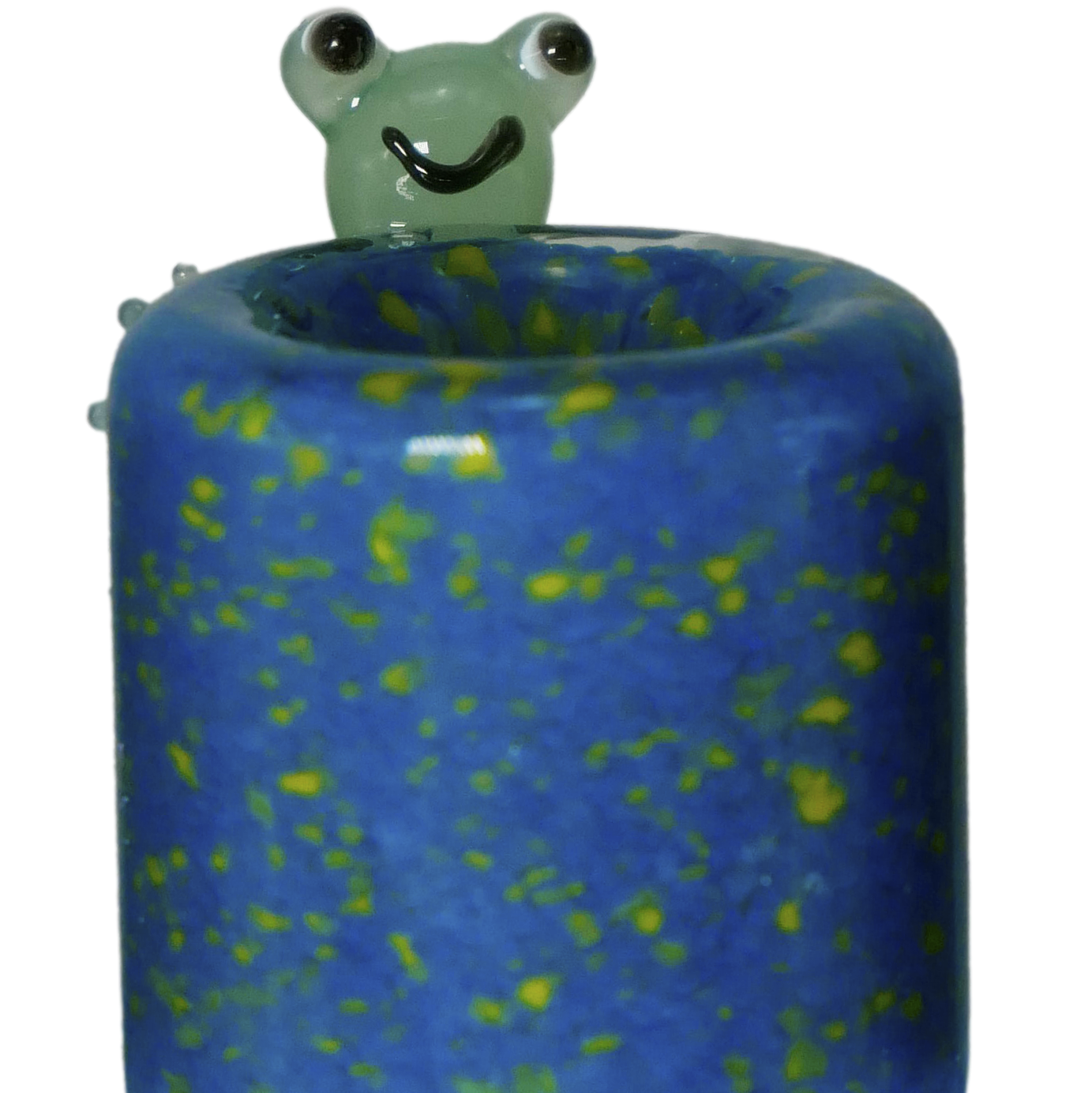Frog Fritter Color Glass Bowl Slide